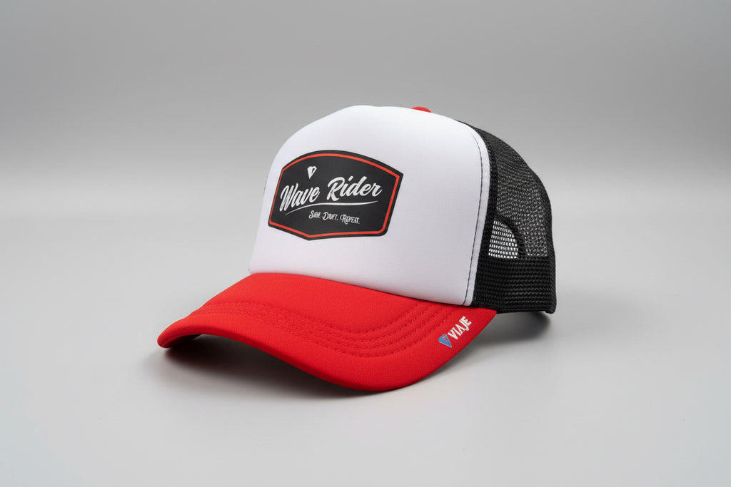 Wave Rider Trucker Cap